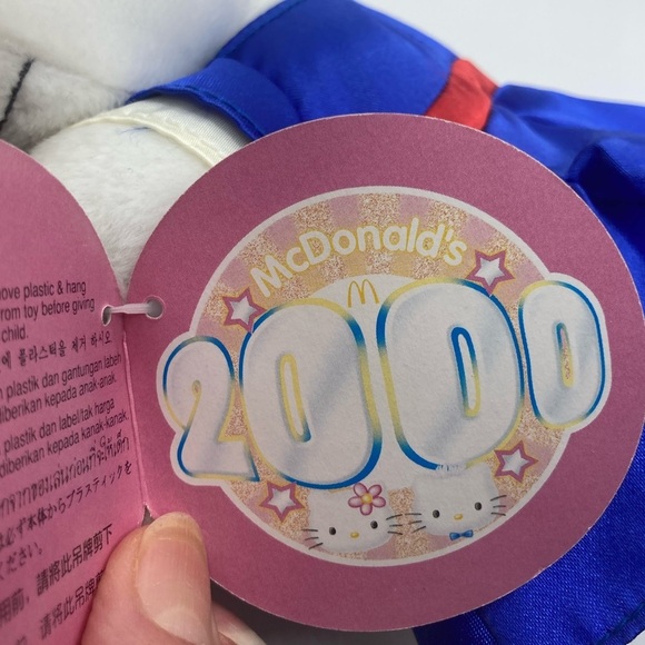 Vtg 90s Sanrio x Mcdonalds Hello Kitty Dear Daniel Korean Wedding Groom Plush 8” - Picture 6 of 9